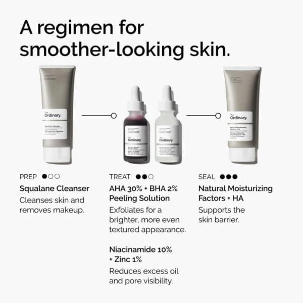 سرم ضد لک اوردینری AHA 30% + BHA 2% Peeling Solution اورجینال